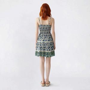 Juniors Angie Twist Front Keyhole A-Line Dress alternate view